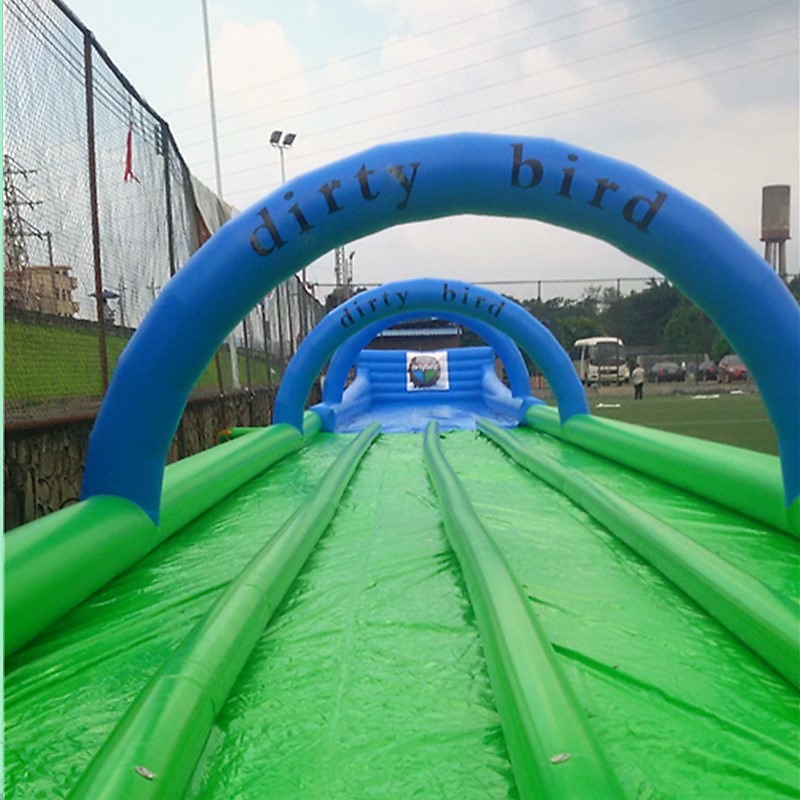 1200m long Inflatable Slip N Slide the mountain United States