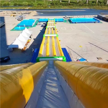 Giant Slide 1.5mD Metal Post Swim Pool Park
