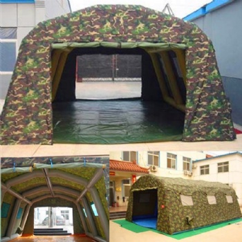 Movable Inflatable Camouflage Army Tent
