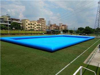  PVC Inflatable Square Water Pool	