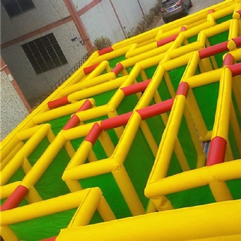 outdoor hide Chase inflatable Maze For Kids