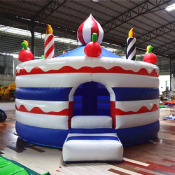 Custom Infaltable Cake Jumping House For Birthday Party