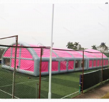 Airtight slope roof structure inflatable roof cover/tent PVC Inflatable large event tent