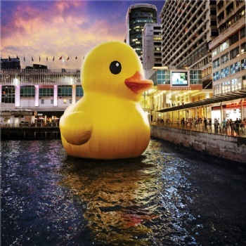 15m Cute Animal Inflatable Duckling Easter Yellow Rubber Duck