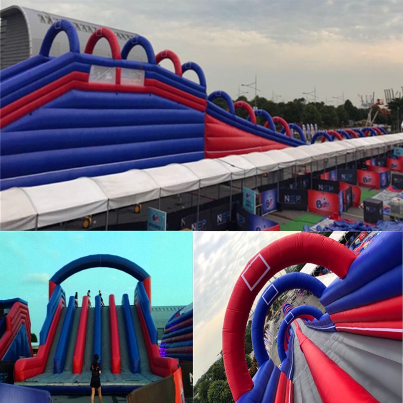 450m Slip N Slide The City Inflatable Floor Singapore
