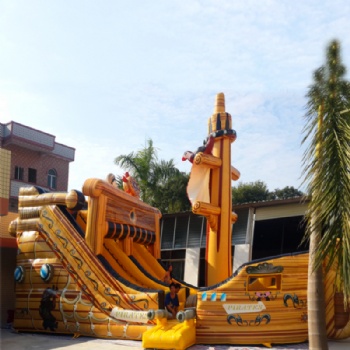  Luxury Pirate Ship Slide and Castle Inflatable For sale	