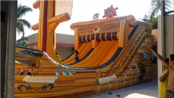  Luxury Pirate Ship Slide and Castle Inflatable For sale	