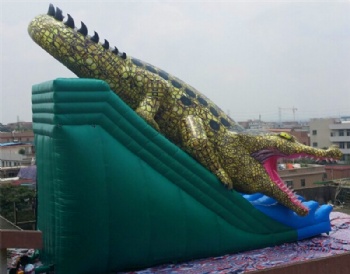  Inflatable crocodile and Dragon slide for sale	