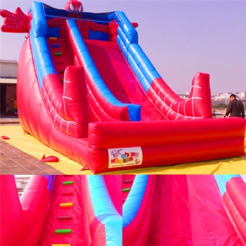  Kids Spiderman Slide Inflatable For Sale	