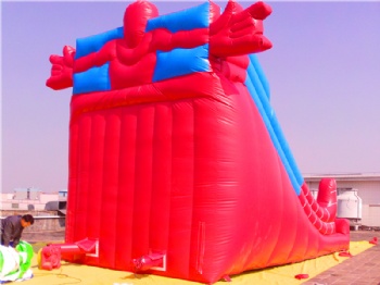  Kids Spiderman Slide Inflatable For Sale	