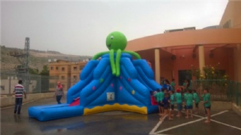  School elephant Water Slide Inflatable Isreal	