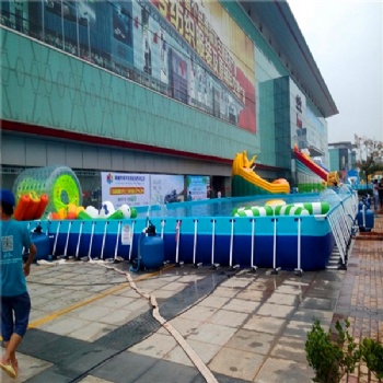  Commercial Frame Support PVC Swim Pool Slide Water Park	