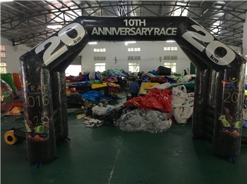  Extra-stable With Sponsor Logo Inflatable Gateway For Marathon	