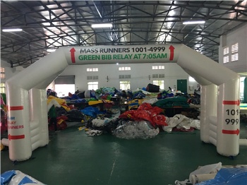  Extra-stable With Sponsor Logo Inflatable Gateway For Marathon	