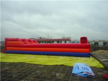  Racing bungee run inflatable	