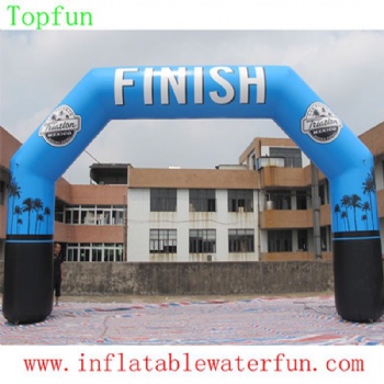  Inflatable race start and finish arch with Logo printed	