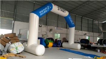  10m heat sealed Extra-stable jumbo arch with elongated feet	