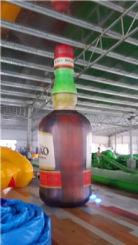  Outside Beer Festival event promotion inflatable bottle	