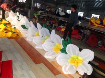 inflatable flower with LED for wedding party and ceremony
