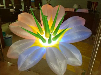  inflatable flower with LED for wedding party and ceremony	