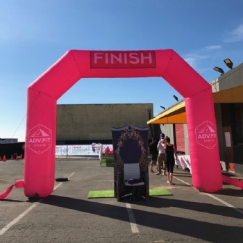  start and finish run race arch inflatable United State	