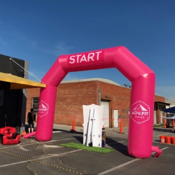  start and finish run race arch inflatable United State	