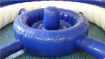 Customized Inflatable floating leisure room for event	