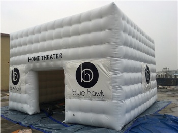  Industrial Square Inflatable Building With Printed Logo	