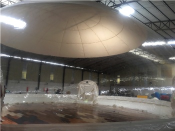  Transparent PVC air pumped up bubble event tent	