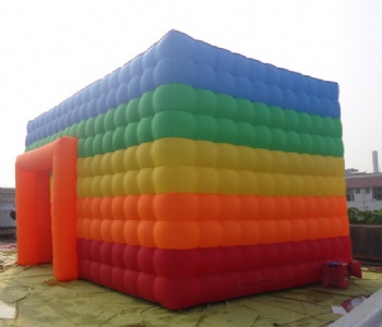  White Square Inflatable Music Dance Bar Tent For Events	