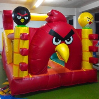  Kids Angry Bird Theme Park Inflatable Isreal	