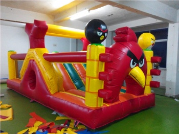  Kids Angry Bird Theme Park Inflatable Isreal	