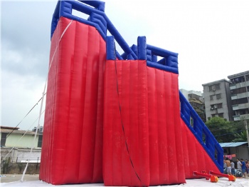  Inflatable Excited Free Fall Platform Tower Slide	