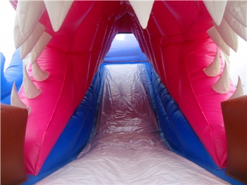  Inflatable Shark Slide Theme Park Italy	