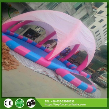  Inflatable Square Water Pool With Cover	