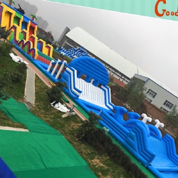  Inflatable obstacle race challenge courses	