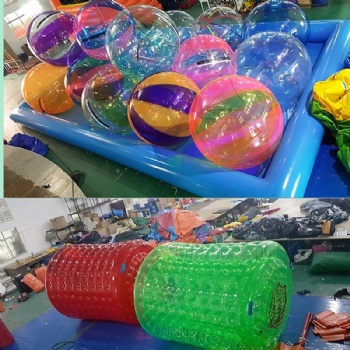  Inflatable Colored Water Ball For Sale	