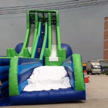  Exciting Inflatable long slip slide adventure	