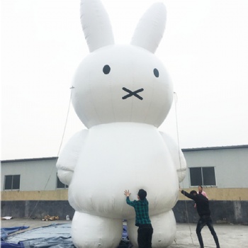  Custom 5m Cute Rabbit Animal Inflatable Bunny Easter For Sale	
