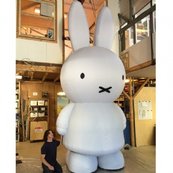  Custom 5m Cute Rabbit Animal Inflatable Bunny Easter For Sale	