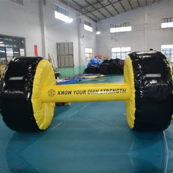Dumbbell inflatable weight for GYM promotion