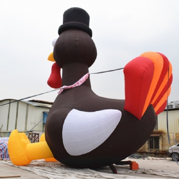  Inflatable Twin Turkey For Thanksgiving Party	