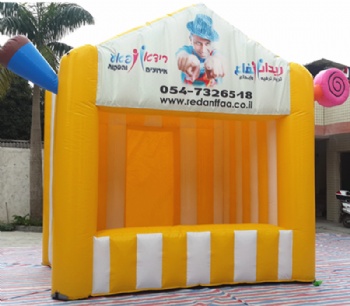  Portable inflatable candy store with custom logo	