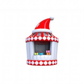  custom design inflatable concession stand for 5K Christma Theme Party	