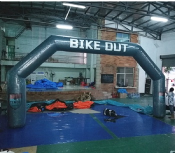 Bike Out Arch for bike sport race