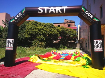  Inflatable Start Line Arch For Military Obstacle Chanllenge Race	