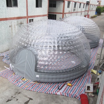 2 In 1 Portable Transparent Igloo Tent