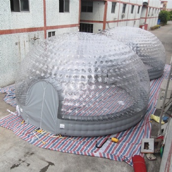  2 In 1 Portable Transparent Igloo Tent	