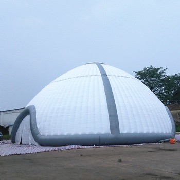  Glowing Commercial Heavy Duty Dome Building For Minion Theme Park	