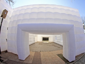  Custom Size Large Inflatable Building For Living	